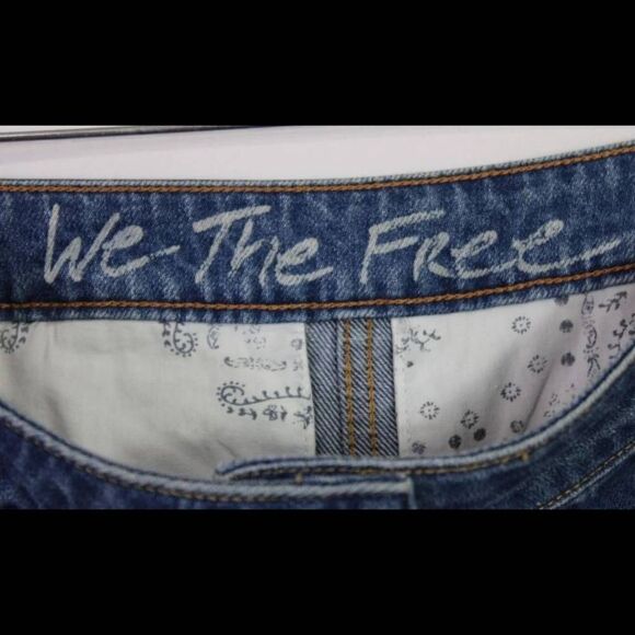 We the Free (Anthropologie) Women's Don't Get Me Wrong Denim Skirt Size 24. - Picture 10 of 11